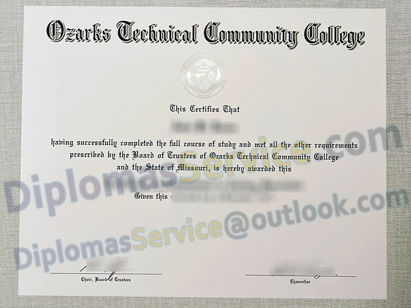 Ozarks Technical Community College diploma, Ozarks Technical Community College degree,