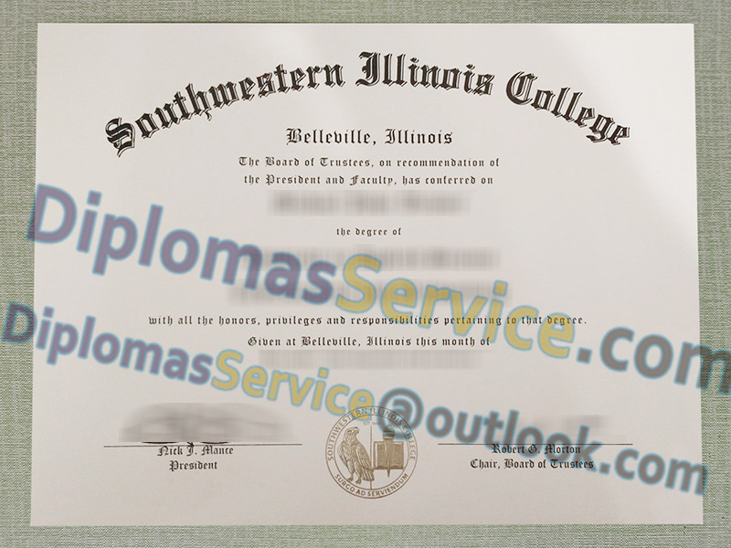 Southwestern Illinois College diploma, Southwestern Illinois College degree,