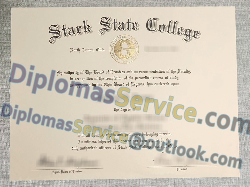 Stark State College diploma, Stark State College degree,