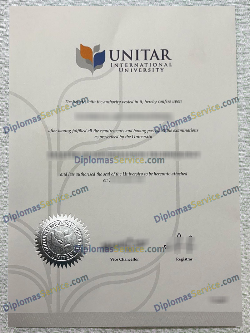 Unitar International University degree, UNITAR degree,