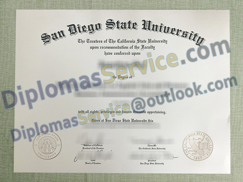 SDSU diploma latest, San Diego State University degree 2026,