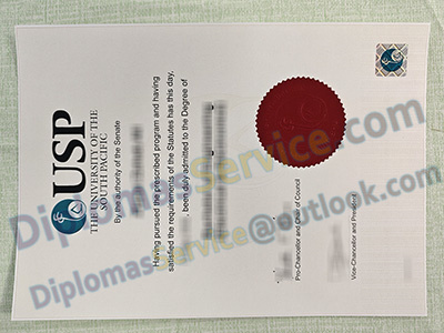 University of the South Pacific certificate