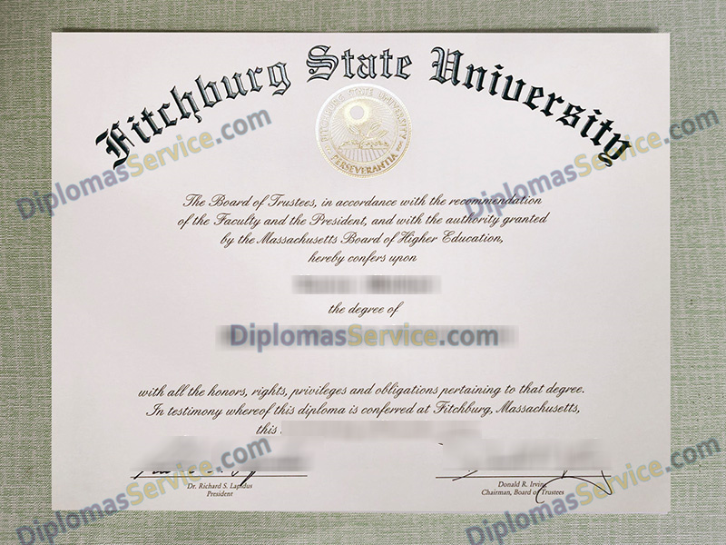 Fitchburg State University diploma, Fitchburg State University degree,