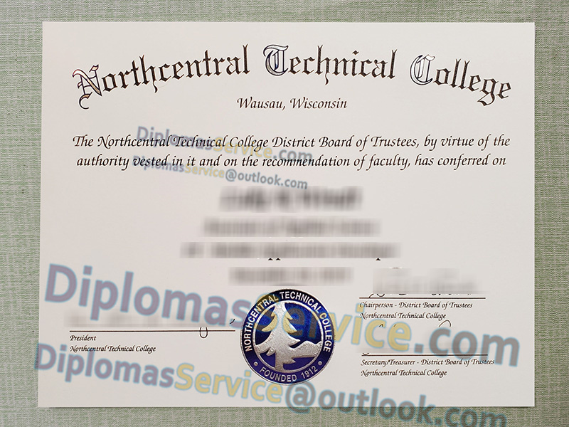 Northcentral Technical College diploma, Northcentral Technical College degree,