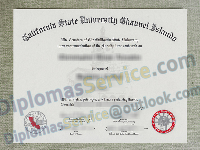 CSU Channel Islands diploma