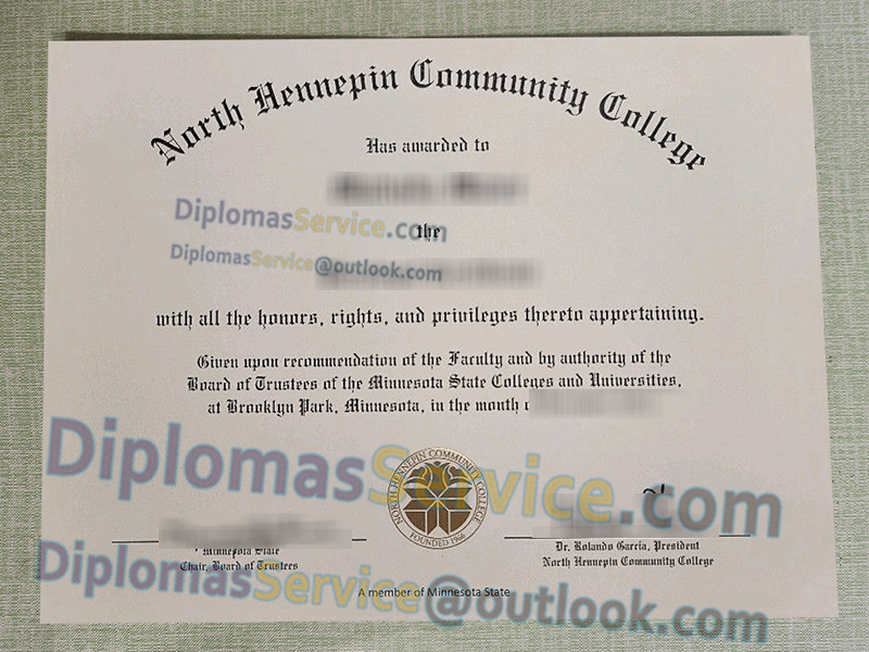 North Hennepin Community College diploma