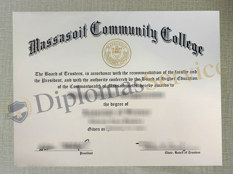 Massasoit Community College diploma