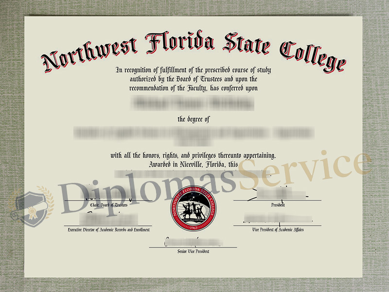 Northwest Florida State College diploma