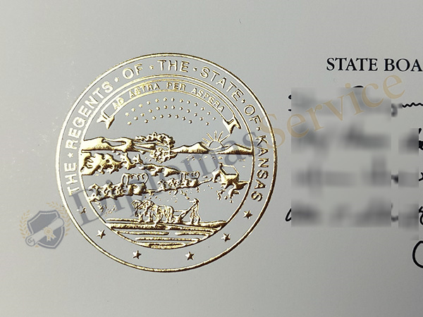 Emporia State University diploma seal