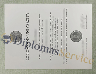 Longwood University diploma