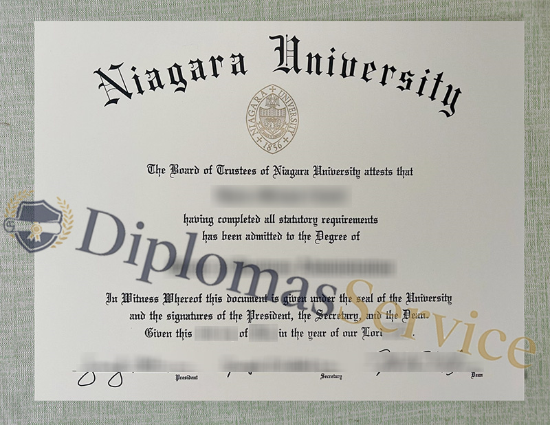 Niagara University diploma