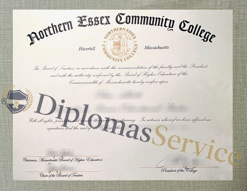 Northern Essex Community College diploma